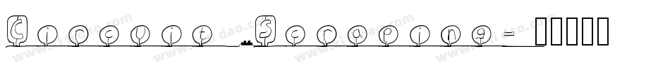 Circuit Scraping字体转换